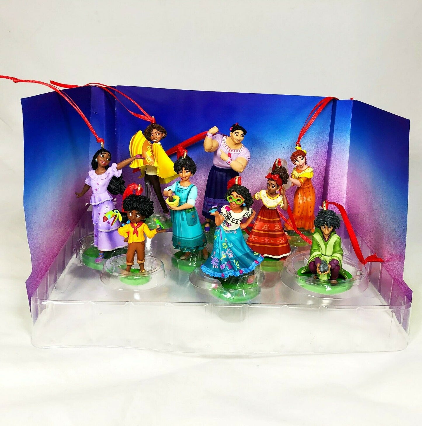 Disney Encanto Custom Christmas Ornament 9pc Set Mirabel Luisa Bruno Isabela