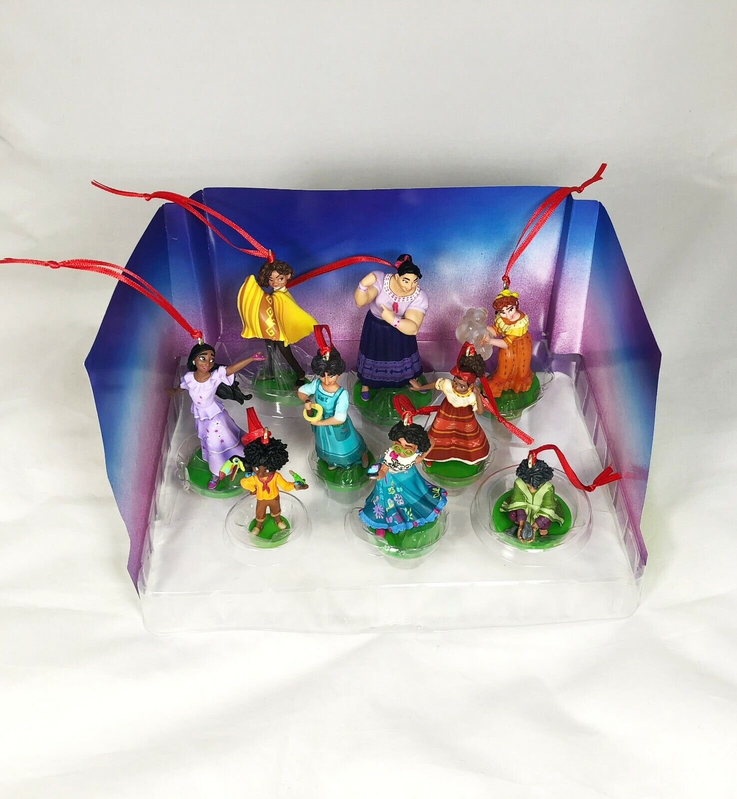 Disney ENCANTO Christmas Ornament Set store of 9 Mirabel Isabela Luisa Bruno Antonio +