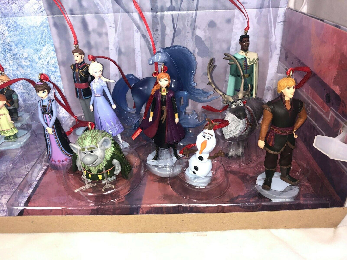 Disney Frozen Mega 20pc Custom Christmas Ornaments Custom Box Set Elsa Anna Olaf ect