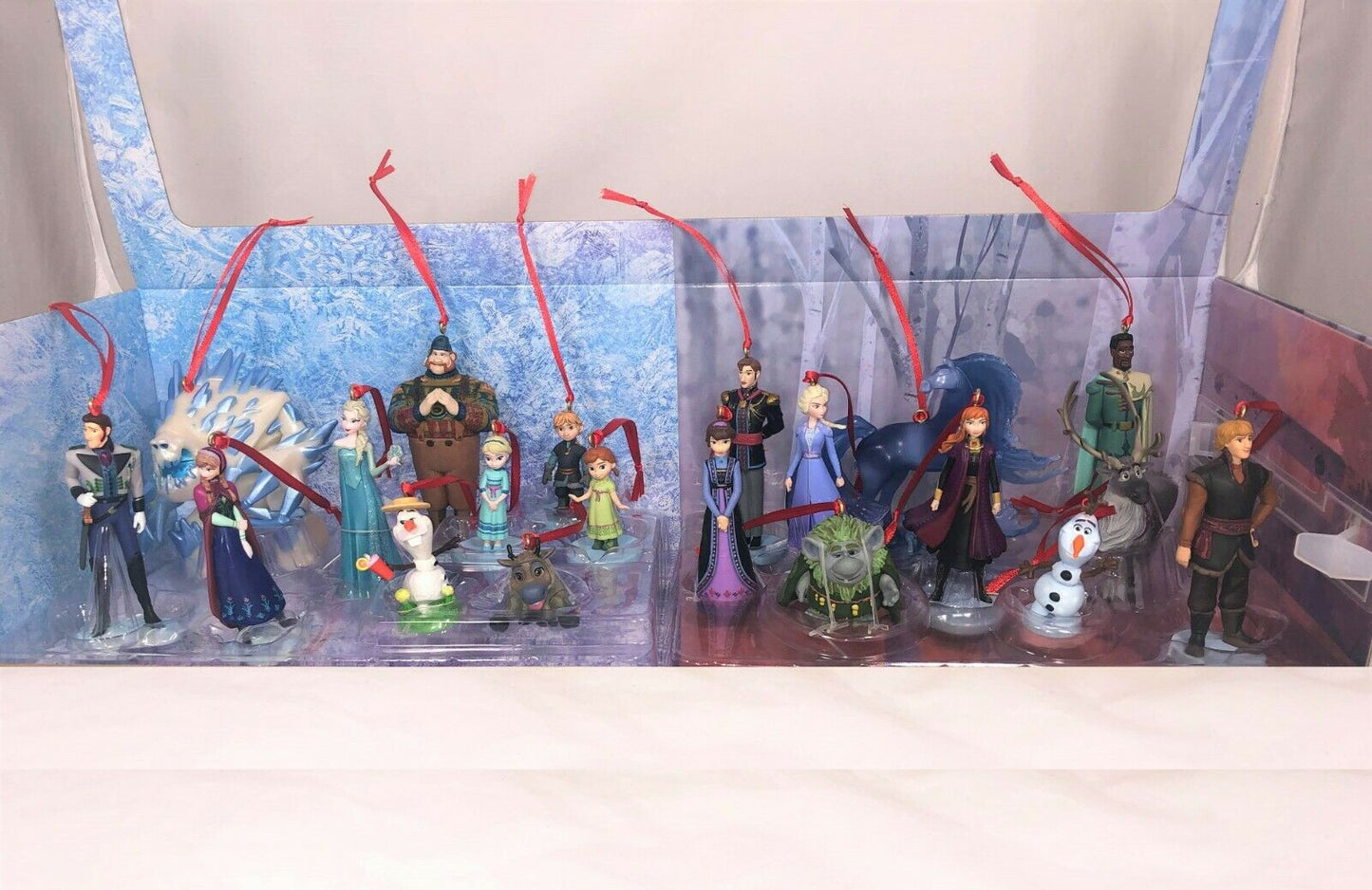 Frozen Mega 20pc Christmas Ornaments Custom Box Set Elsa Anna Olaf Hans Marshmallow Oken Sven Trolls Kristoff